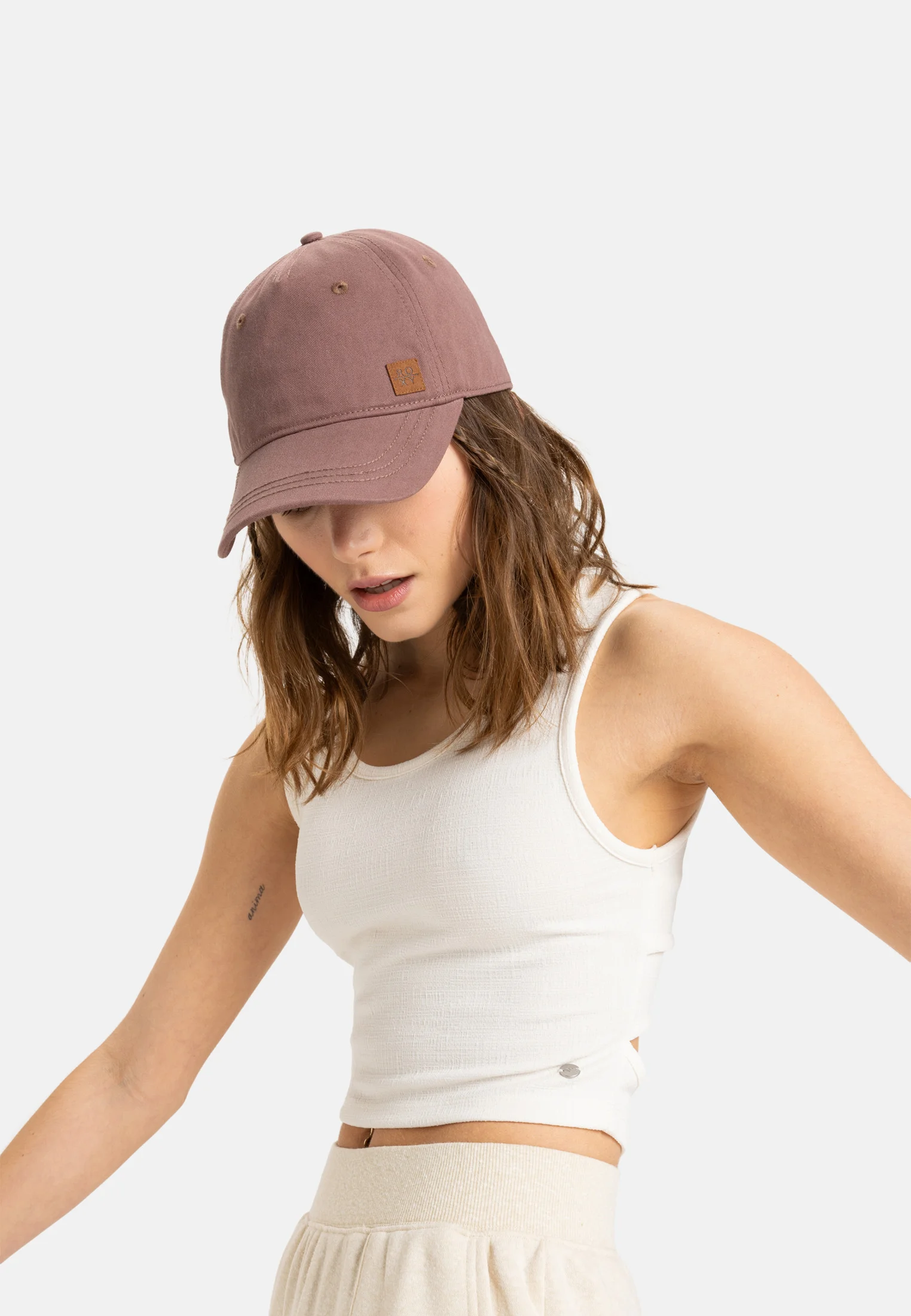 Casquette - Roxy - Rose / Blanc / Vert