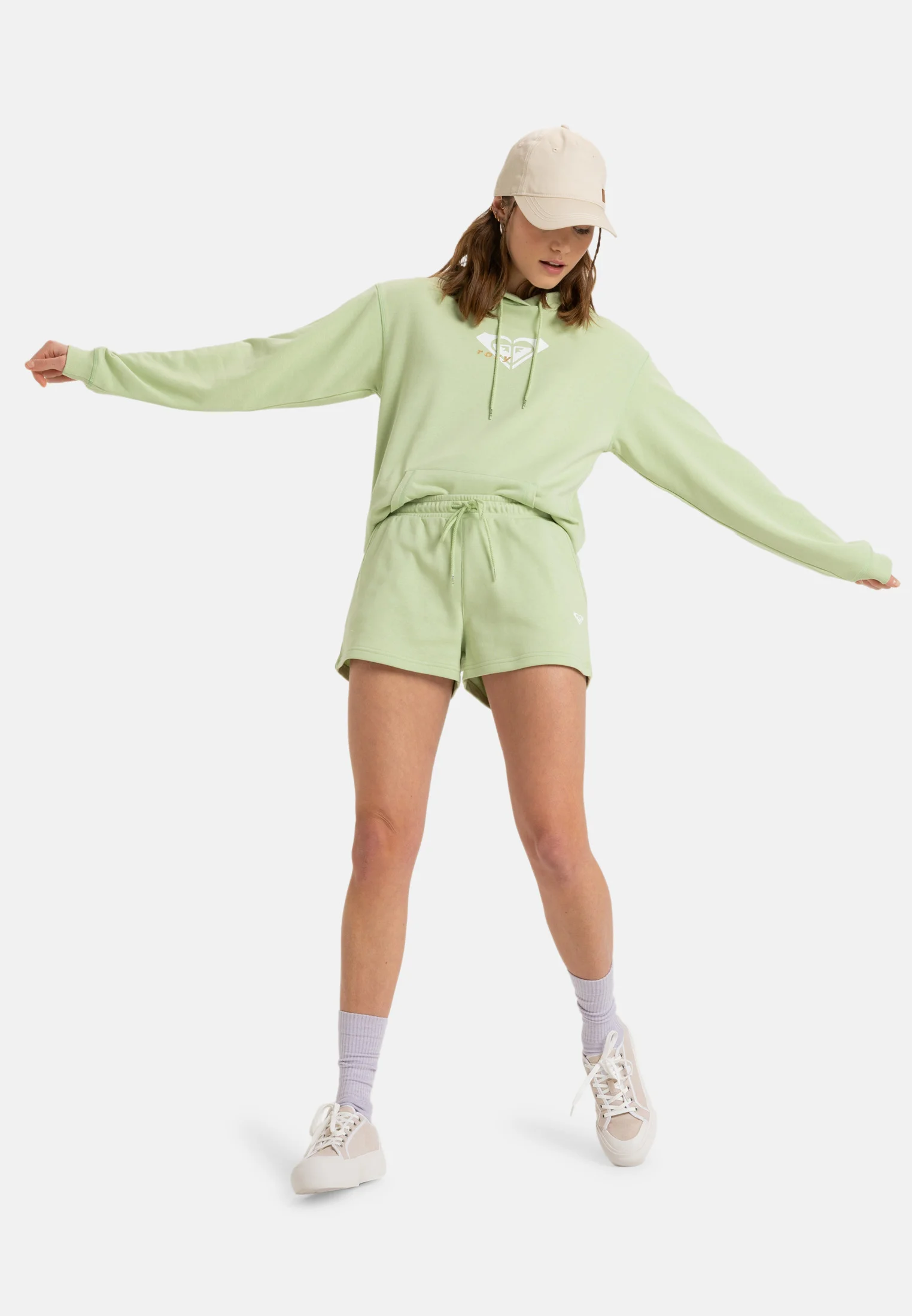 Casquette - Roxy - Rose / Blanc / Vert – Image 6