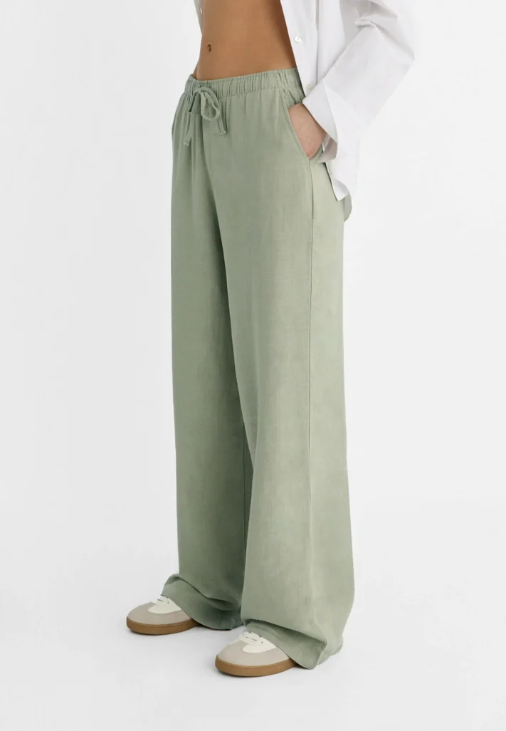 Pantalon - Miria - Kaki / Jaune