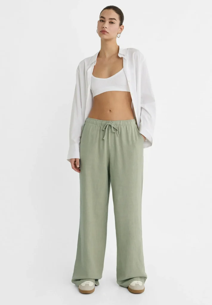 Pantalon - Miria - Kaki / Jaune – Image 6