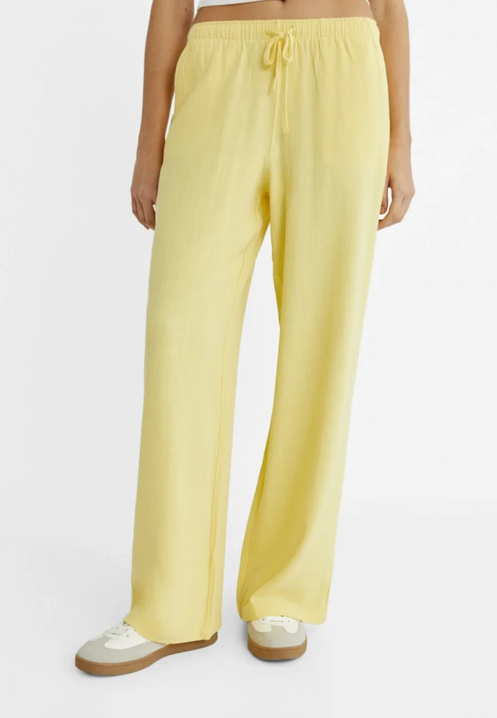 Pantalon - Miria - Kaki / Jaune – Image 2